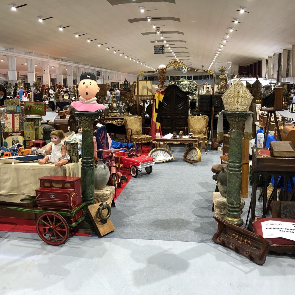 mercado de antigüedades